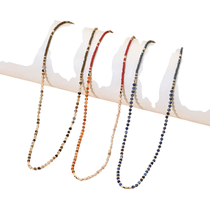 COLLAR VERO GOLD RED 