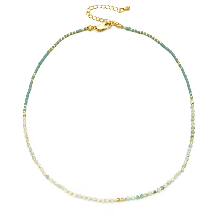 COLLAR VERO GOLD CYAN 1
