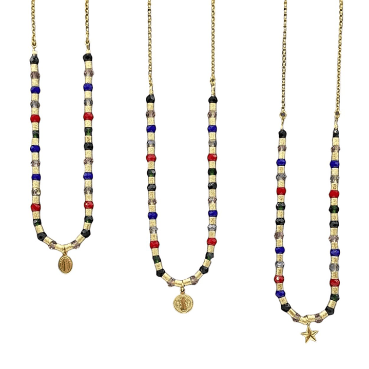 COLLAR IVY COLORS GOLD SB 3