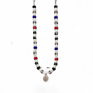 COLLAR IVY COLORS SILVER SB