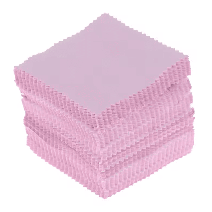 POLISHING PINK CLOTH LBS  3