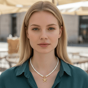 COLLAR PEARL STARFISH 