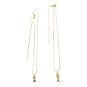 COLLAR LUCKY FISH GOLD L