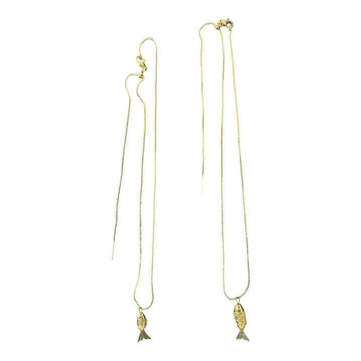 COLLAR LUCKY FISH GOLD M 2