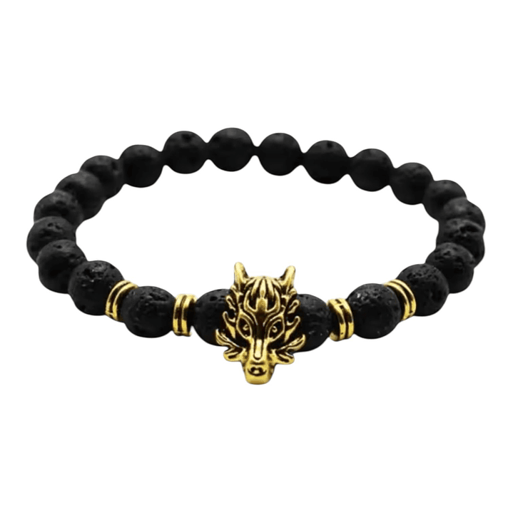 PULSERA NEPAL WOLF GOLD MEN 1