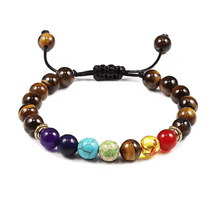 PULSERA NEPAL TIGER 7 CHACRAS AJS 