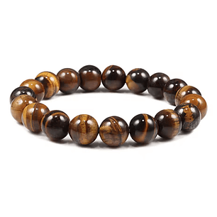 PULSERA NEPAL TIGER'S EYE STONE 10 mm