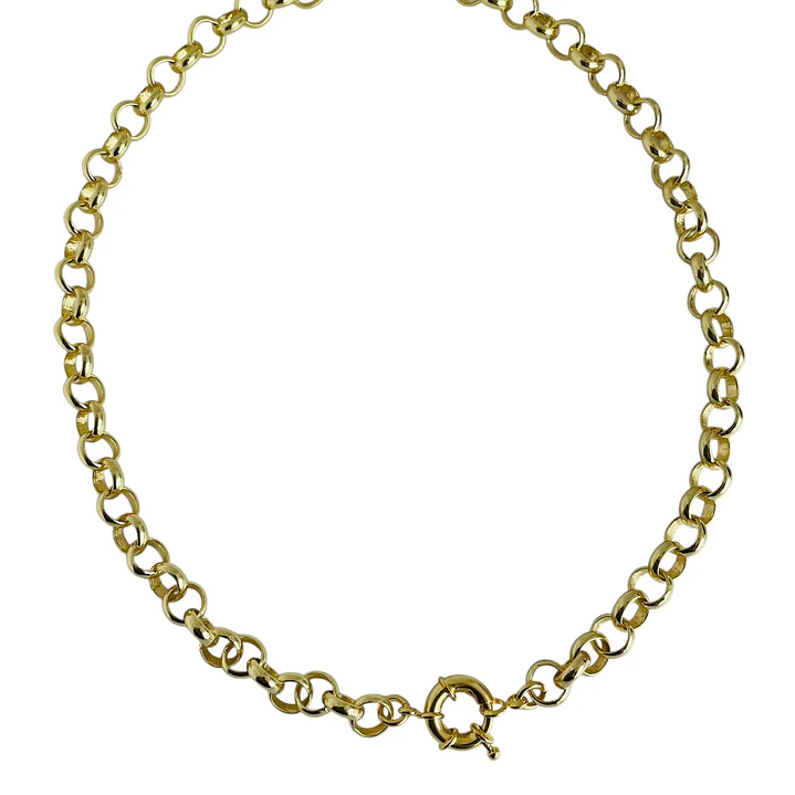 COLLAR IBIZA GOLD 45 CMS 1