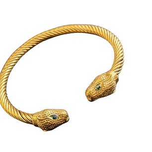 PULSERA ESCLAVA SPIRAL JAGUAR GOLD