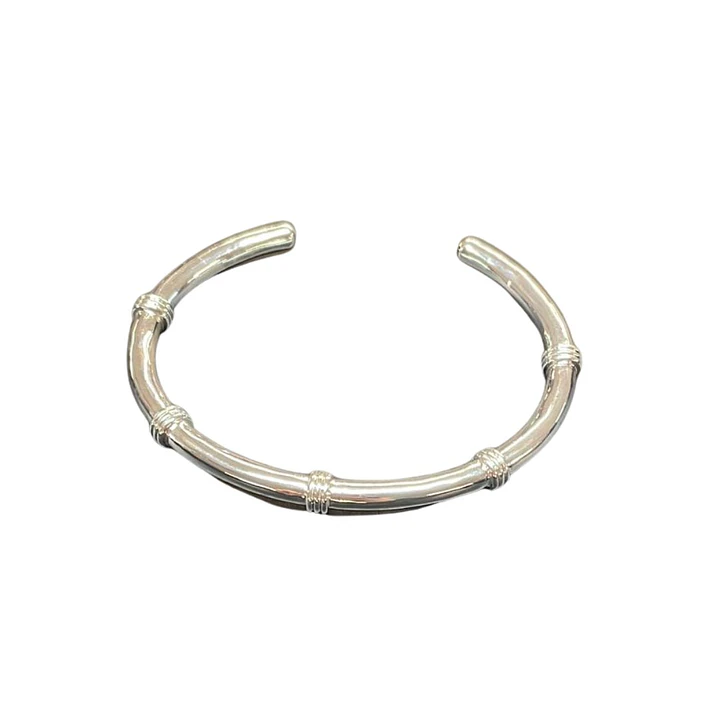 PULSERA ESCLAVA MINERVA SILVER 1