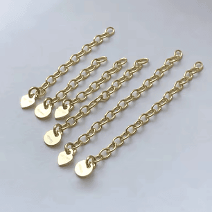 EXTENSIÓN DE CADENA GOLD 5 cm