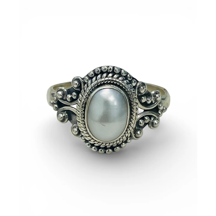 ANILLO BOHO P925 PEARL 1