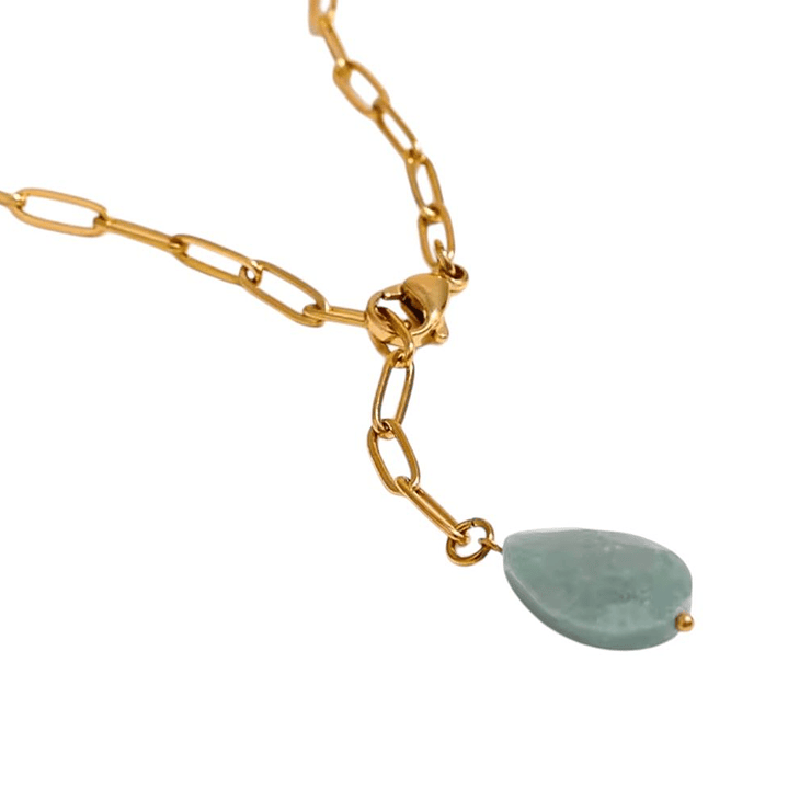 COLLAR YIP CHAIN CALCEDONIA 40 cm 1