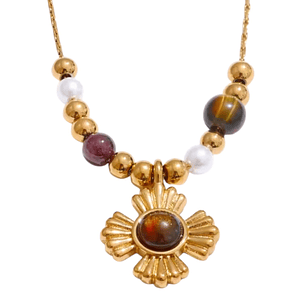 COLLAR YIP RED CROSS PEARL 45 CM