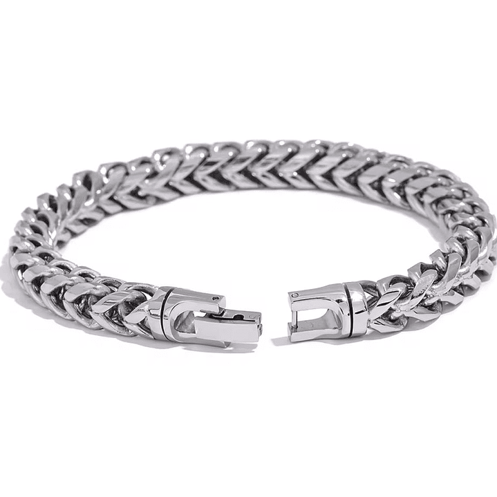 PULSERA MEN ROUND CUBAN 8 mm 1