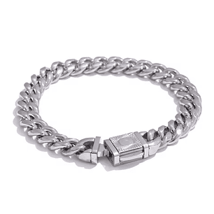 PULSERA MEN CUBAN 12 mm
