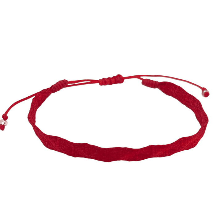 PULSERA SILK PURE RED  1