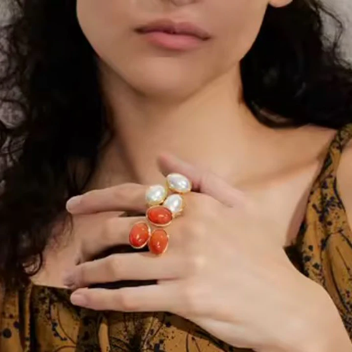 ANILLO YIP TRIPLE PEARL GOLD 2