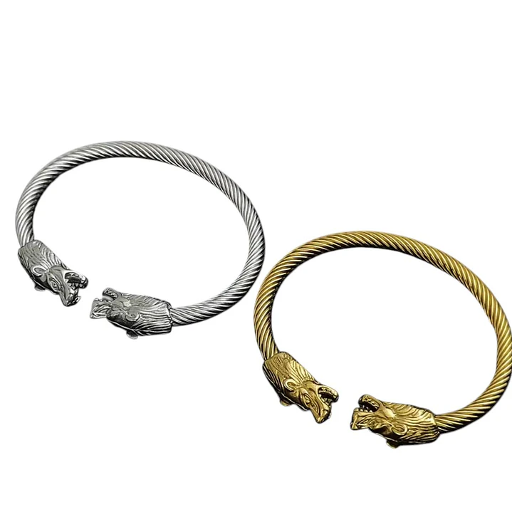 PULSERA ESCLAVA SPIRAL WOLF SILVER 2