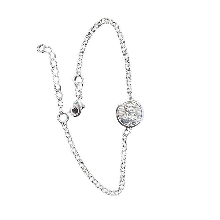 PULSERA SCAPULAR SILVER 1