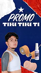 Promo TIKI TIKI TI | Binder Lycra + Cinta tape + Removedor Tape + Cubre pezones - Miniatura 1