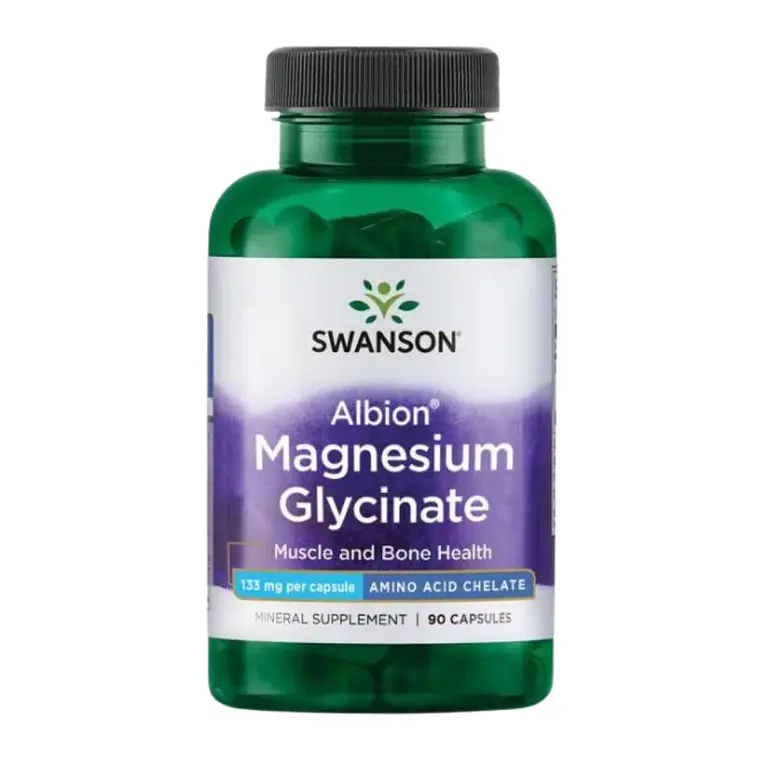 Magnesio Glicinato Albion Swanson 90 Cápsulas 1