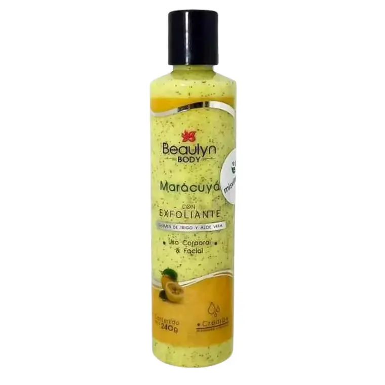 Crema de Maracuyá con Exfoliante 240 g Beaulyn 1
