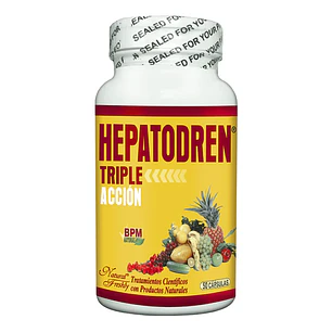 Hepatodren 50 Cápsulas Natural Freshly