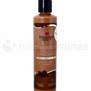 Crema de Chocolate con Exfoliante 240 g Beaulyn