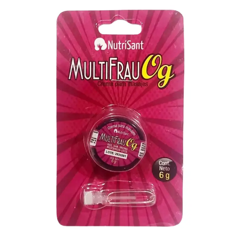 Multifrau Og gel Multiorgásmico NutriSant 1