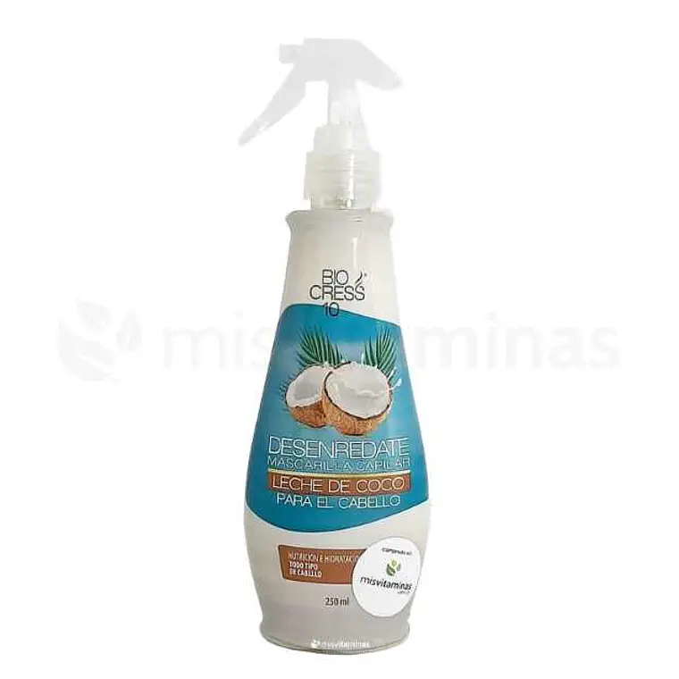 Desenredante Mascarilla Capilar leche de Coco Biocress 250 ml 1