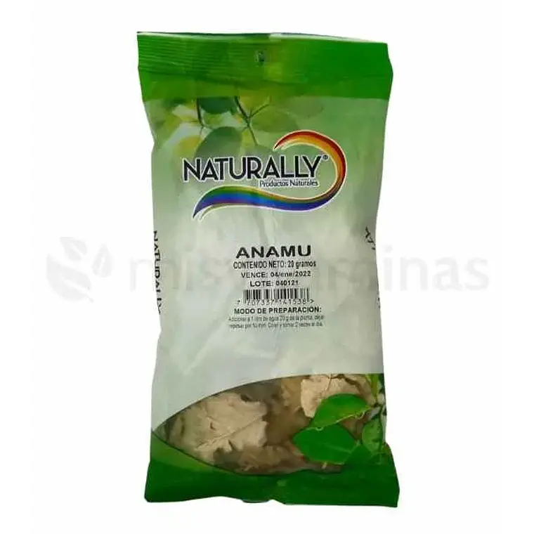 Anamú en Hojas 20 gramos Naturally 1