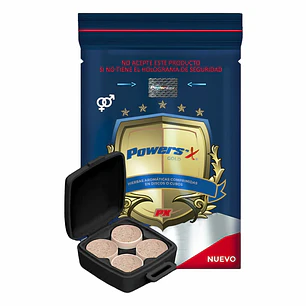 PQwers'X Pastillero 4 Tabletas