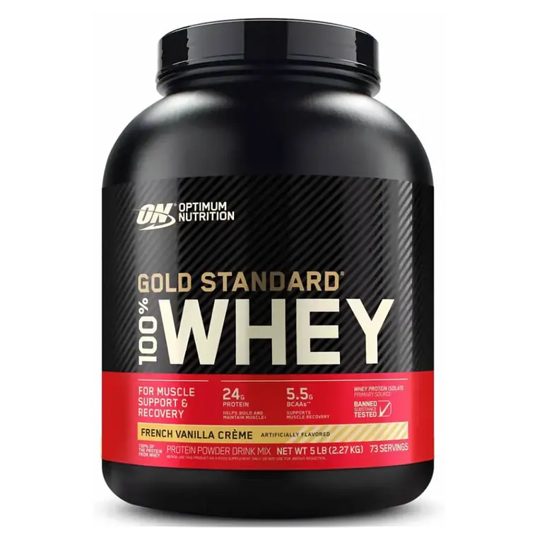 Gold Standard 100 % Whey 5 libras Vainilla 1