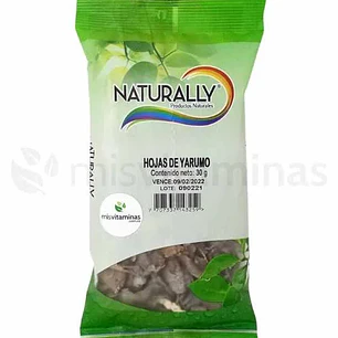 Hojas de Yarumo 30 gramos Naturally