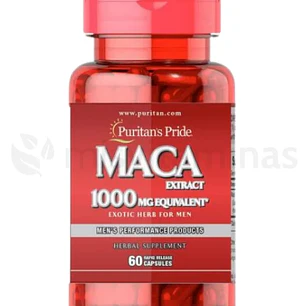 Maca 1000 mg 60 Cápsulas Puritan's Pride