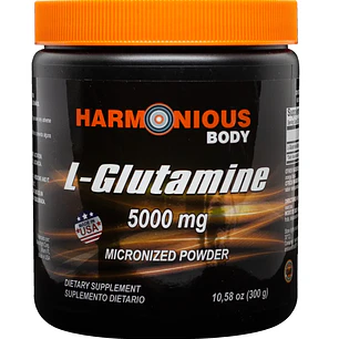 L- Glutamine 5000 mg Harmonious 300 gramos