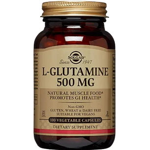 L Glutamine 500 mg Solgar