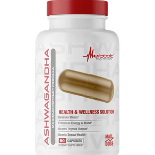 Ashwagandha 90 Cápsulas Metabolic