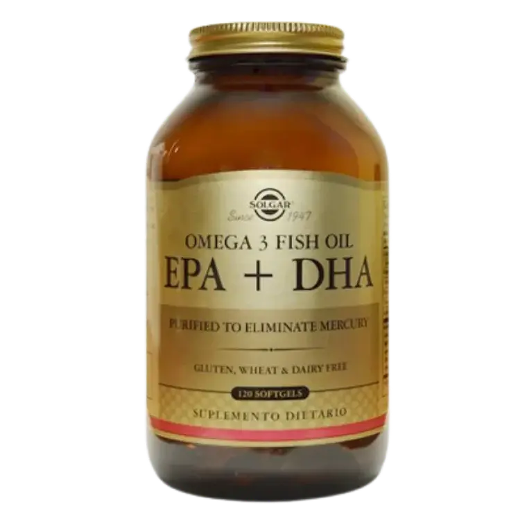 Omega 3 EPA + DHA 120 Softgels Solgar 1