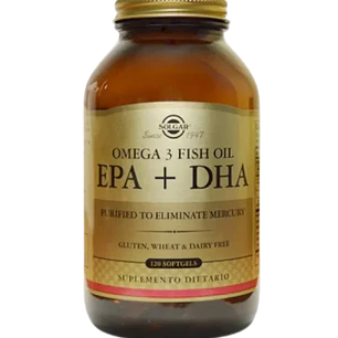 Omega 3 EPA + DHA 120 Softgels Solgar