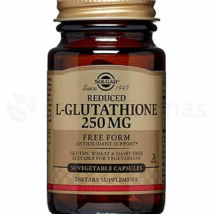 L Glutathione 250 mg Solgar 30 Capsulas