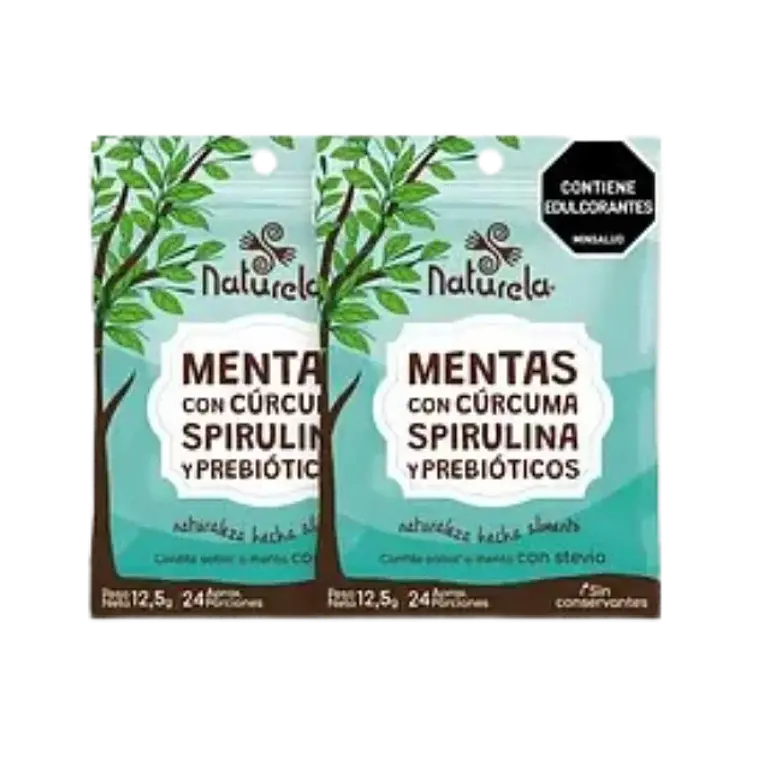 Spirumenta Mentas 12.5 gramos Naturela 1