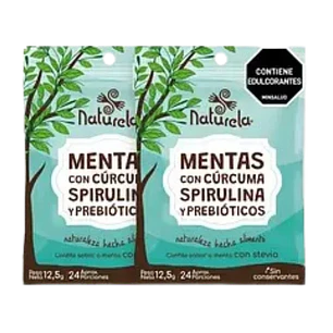 Spirumenta Mentas 12.5 gramos Naturela