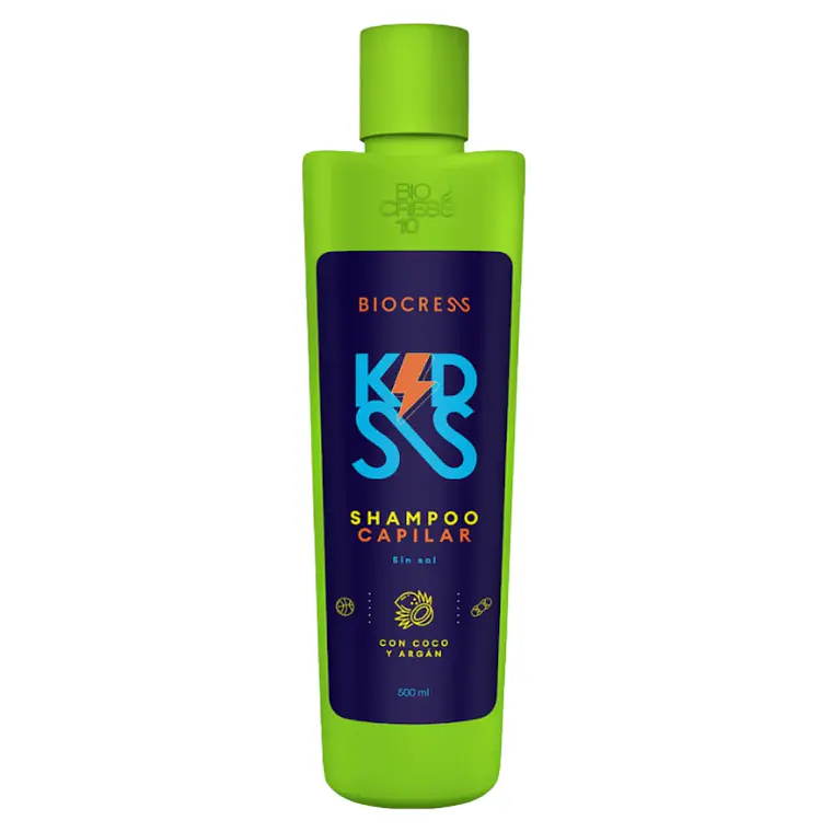 Shampoo Niño Sin Sal 500 ml Bio Cress 10 1