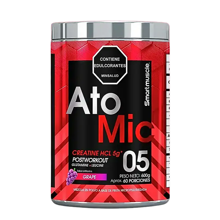 Atomic Creatina HCL Uva 600 gr Smart Muscle 1