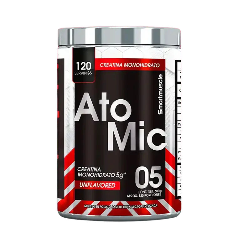 Atomic Creatina Monohidratada 600 g Smart Muscle 1