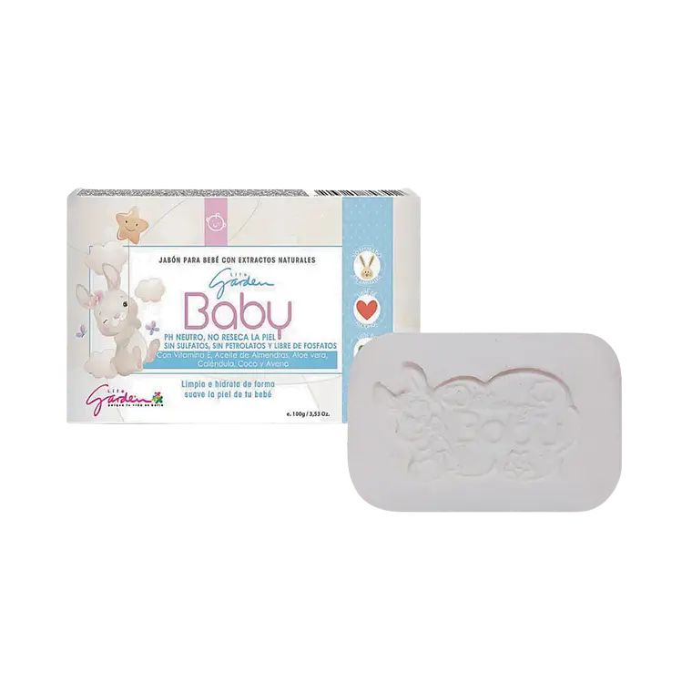 Jabón Para Bebé Life Garden 100 g 1