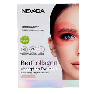 Mascarilla Contorno de Ojos Niacinamida + Ácido Hialurónico 24 Sobres Nevada