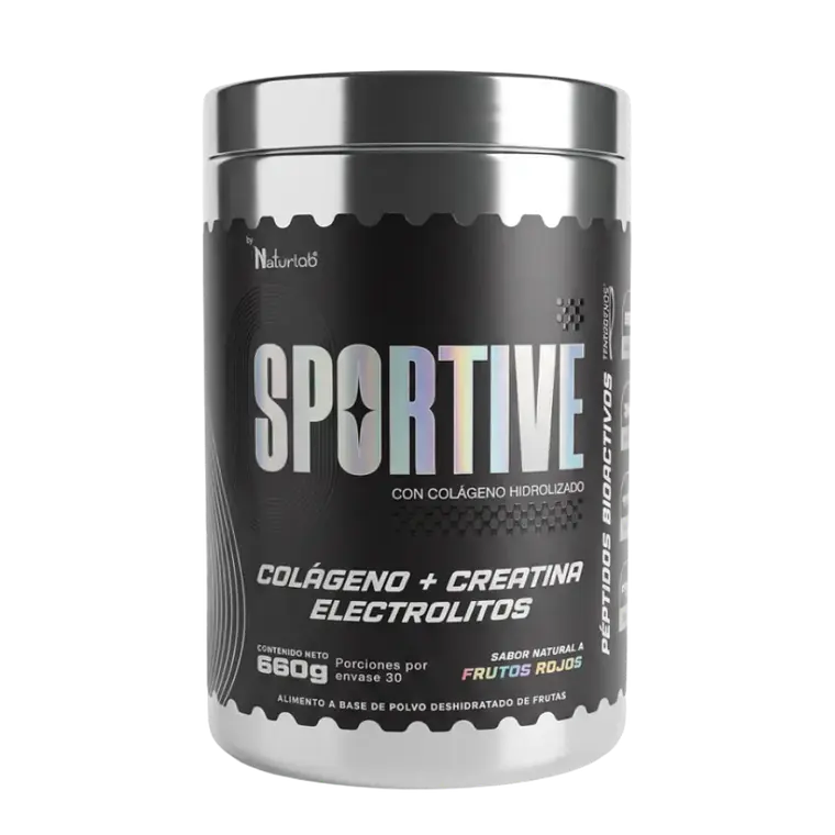 Sportive Colágeno + Creatina 660 g Frutos Rojos TNT 1